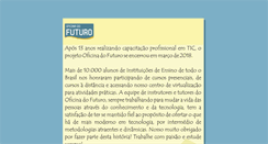 Desktop Screenshot of oficinadofuturo.com.br